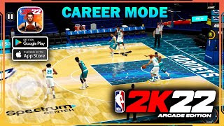 NBA 2K22 Mobile Career Mode Gameplay [upl. by Spatola]