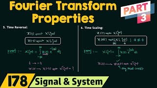 Properties of Fourier Transform Part 3 [upl. by Killian553]