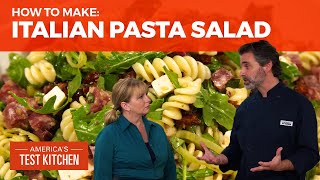 The Absolute Best Italian Pasta Salad for Summer Picnics [upl. by Seuqcaj]