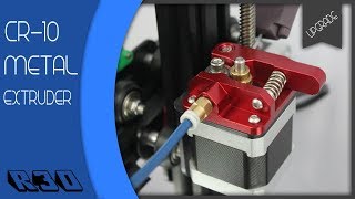 Creality Metal Extruder Upgrade for CR10 and Ender 3 [upl. by Ainod]