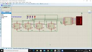 Contador modulo 10 con Flip Flop [upl. by Yenitirb]