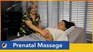 Prenatal Massage Techniques  Relieving Pregnancy Pains [upl. by Anilehs]