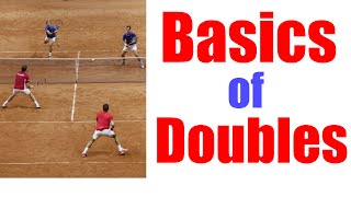 Tennis Doubles Lesson  The Basics of Doubles [upl. by Hairu]