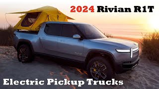 2024 Rivian R1T Electric Pickup Truck Review Interior amp Exterior Detail Performance [upl. by Gawain]