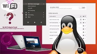 How To Fix quotNo Wifi Adapter Foundquot Ubuntu 1804 1910  2020 [upl. by Aesoh]