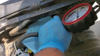 2013 Polaris Ranger 500 EFI Fuel Pressure Test [upl. by Eille]