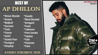 Best Of AP DHILLON x GURINDER GILL Part2  Audio Jukebox 2021  AP Dhillon Jukebox  New Songs [upl. by Anina]