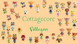 Villagers for your Cottagecore Island Animal Crossing New Horizons [upl. by Oslec]