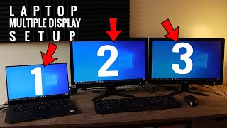 How to setup Multiple Display on a Laptop [upl. by Aiza]