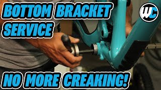 Bottom Bracket Maintenance  How to Remove Install amp ReGrease Your BB Threaded amp Pressfit [upl. by Hgielsel]