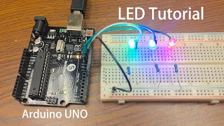 Arduino Tutorial LED Sequential Control Beginner Project [upl. by Airtap736]