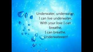 Mika  Underwater Lyrics on screen [upl. by Anahsal733]