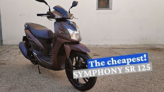 Sym Symphony SR 125  Review [upl. by Barkley897]