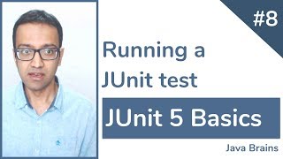 JUnit 5 Basics 8  Running a test [upl. by Atimad]