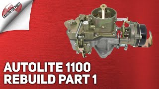 Autolite 1100 Carburetor Rebuild  Part 1 Teardown [upl. by Shull188]