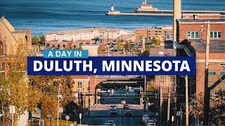 A day in Duluth Minnesota  Lake Superior  4K HD [upl. by Lidda]