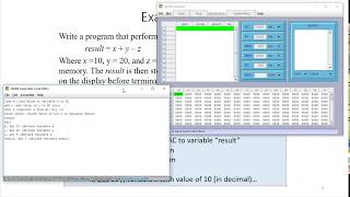 Marie Instruction Set and Programming Example with Marie Simulator [upl. by Nolrak]