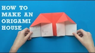 How to Make an Origami House EASY [upl. by Ferneau]