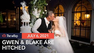 Gwen Stefani and Blake Shelton are married [upl. by Atteras]