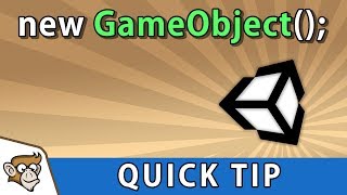 Quick Tip Multiple Ways to Create Game Objects Unity Tutorial [upl. by Sang]