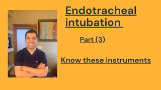 Endotracheal intubation part 5 Performing the procedure [upl. by Reace]