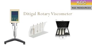 Digital Rotary Viscometer Model Viscosity Determination [upl. by Thaddus]