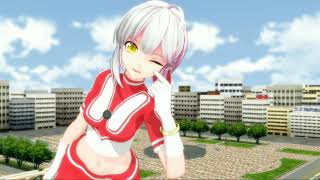 UltraGirl Jack NeeChan color timer female mmd [upl. by Thun]