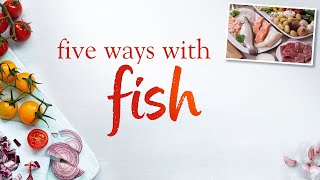 Five Slimming World recipes with fish [upl. by Lleuqar556]