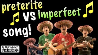 Preterite Vs Imperfect Song Cielito Lindo [upl. by Maier]