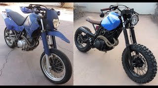 Yamaha XT600 Scrambler build [upl. by Lorri]