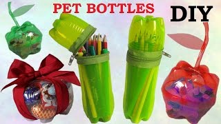 10 DIY Creative Ways to Reuse  Recycle Plastic Bottles part 1 [upl. by Audie]