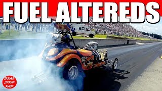 Fuel Altered Nostalgia Drag Racing Northern Nationals [upl. by Kalil]