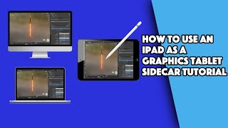 How to use iPad as a Graphics Tablet  Sidecar Tutorial [upl. by Lenette920]