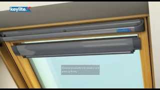 Roof Window Blinds Installation Fitting Guide [upl. by Midas]