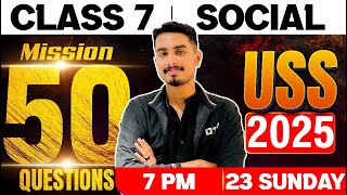 USS SOCIAL 2025  MISSION 50 QUESTIONS  EXAM WINNER USS [upl. by Eeloj]