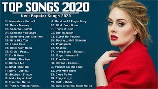 Top Songs 2020 💙 Top 40 Popular Songs Playlist 2020 💙 Best English Songs Collection 2020 [upl. by Gilburt471]