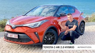 Toyota CHR 20 Hybrid 184 PS 2020 Review Test Fahrbericht [upl. by Morton]