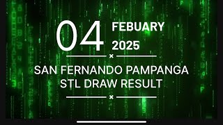 3rd Draw STL Pampanga February 4 2025 Tuesday [upl. by Suirauqram]