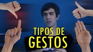 Tipos de Gestos em Linguagem Corporal Metaforando [upl. by Lebazej]