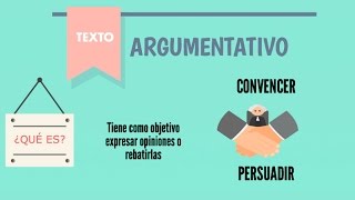 Cómo hacer un texto argumentativo [upl. by Thorndike190]