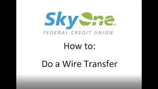 How to do a wire transfer [upl. by Asaret657]