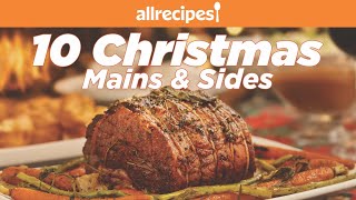 10 Easy Christmas Dinner and Side Dish Recipes  Allrecipes [upl. by Bing]