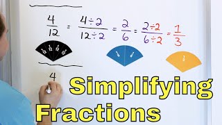 Learn Simplifying Fractions amp Equivalent Fractions  5413 [upl. by Atreb]