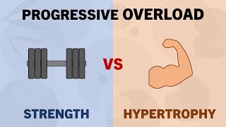 Progressive Overload for Strength vs Hypertrophy Training  How to Progress Training Variables [upl. by Aivalf]