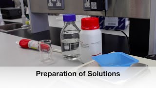 Protocol 1 Preparation of Solutions [upl. by Eneri]