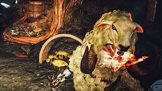 Sheepsquatch Imposterling Boss Fight Fallout 76 Steel Reign HD [upl. by Yt587]