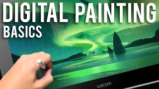 Digital Painting Basics  Simple Forms to Complex Paintings [upl. by Whiting162]