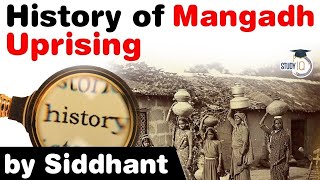 History of Mangadh Uprising by Bhils  Facts about social reformer Govind Giri [upl. by Donovan]