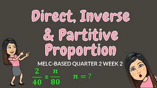 DIRECT INVERSE amp PARTITIVE PROPORTION [upl. by Ahsia]