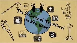 The Evolution of Traditional to New Media [upl. by Yborian]